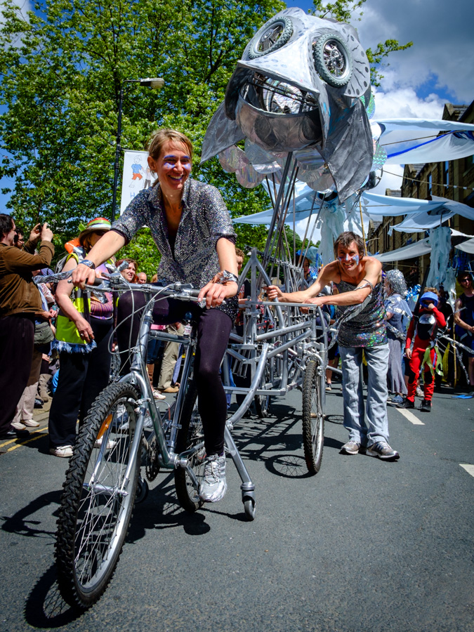 Amazing bicycle fish